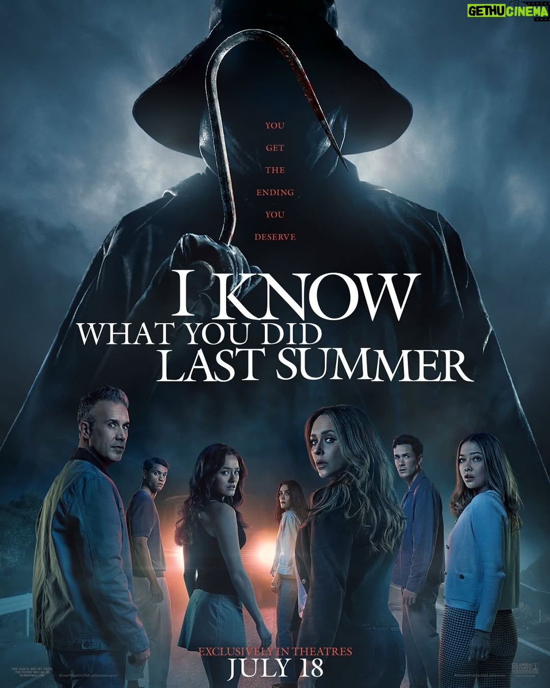 Sarah Pidgeon - 20.4K Likes - the truth never stays buried.
 
#IKnowWhatYouDidLastSummer is exclusively in movie theatres July 18.