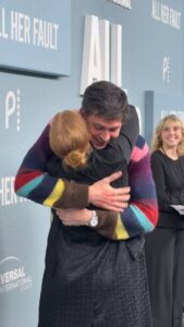 Sarah Snook Instagram - #Succession co-stars Sarah Snook and Nicholas Braun reunite at the NYC premiere of “All Her Fault.”
#sarahsnook #nicholasbraun #redcarpet #successionhbo