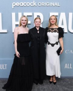 Sarah Snook Instagram - Look at all these nice people.
#AllHerFault arrives November 6 on Peacock.