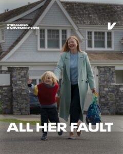 Sarah Snook Instagram - All Her Fault is the new mystery thriller starring @sarah_snook and @dakotafanning. 🔎
Adapted from the book by best-selling Irish author @andreamaraauthor, Snook stars as Marissa Irvine, a mother who experiences a parent’s worst nightmare — a missing child. All Her Fault was filmed in Elwood and Williamstown and at @docklands_studios.
📺 Watch All Her Fault on @binge today.
#VICSCREEN
