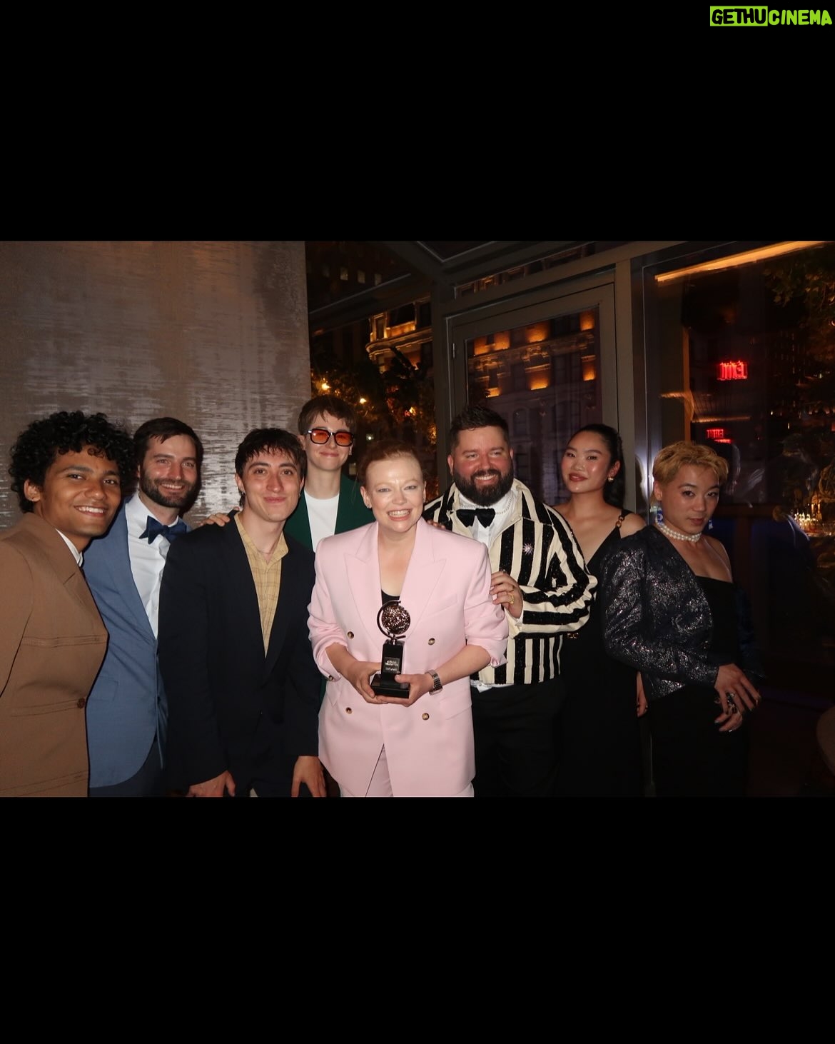 Sarah Snook - 7.9K Likes - Tony Awards: Dorian Gray Edition

We’re absolutely thrilled to celebrate @sarah_snook winning Best Actress and @marghorwell for Best Costume Design at the 2025 @thetonyawards. Here’s to the entire cast, crew, and team of The Picture of Dorian Gray 👏