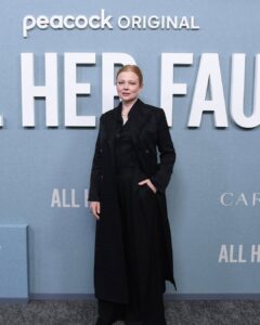 Sarah Snook Instagram - Look at all these nice people.
#AllHerFault arrives November 6 on Peacock.