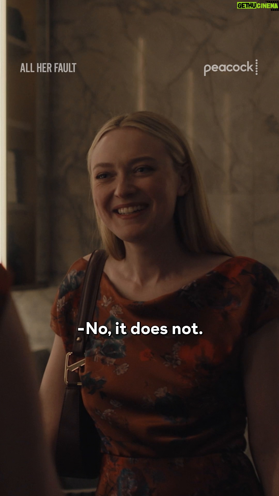 Sarah Snook - 17.4K Likes - What are the odds? 

#AllHerFault arrives November 6 on Peacock.