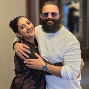 Saritha Jayasurya Instagram - From Thaadi Pappan to Shaji Pappan ❤️❤️❤️