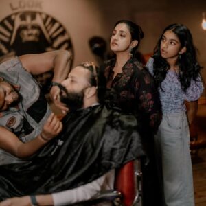Saritha Jayasurya Instagram - From Thaadi Pappan to Shaji Pappan ❤️❤️❤️