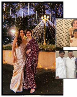 Scherezade Shroff Instagram - Navjote Mubarak Zivaan🥂

P.S. - My Gara is over 70 years old so plz don’t ask for a link 😬💜

#famjam #navjotescenes #puneforaday
