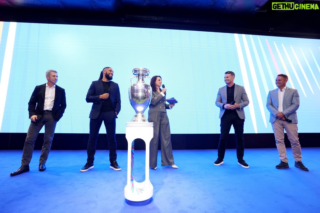 Seema Jaswal - 5.3K Likes - What an honour to host the official @uefaeuro 2028 launch in the heart of Piccadilly Circus—one of the world’s most iconic stages!

The challenge? Hitting the exact reveal time of 20:28… live, with nothing but a digital clock. Pure live presenting pressure and moments like this are exactly why I love what I do.

Sharing the stage with true football legends @themichaelowen @no1shaygiven Ashley Williams and John Collins made the night even more special. 
Brilliant voices, brilliant energy.

Huge thanks to the incredible UEFA team for trusting me with such a landmark moment. Launching UEFA EURO 2028 on home soil is something I’ll never forget and this tournament is going to be unforgettable. 💛⚽️

Suit by @lkbennettlondon ✨
See you in 2028… 👀

👇 Which host city are you most excited for?

#EURO2028 #UEFAEURO2028 #UEFA #Football #LiveBroadcast