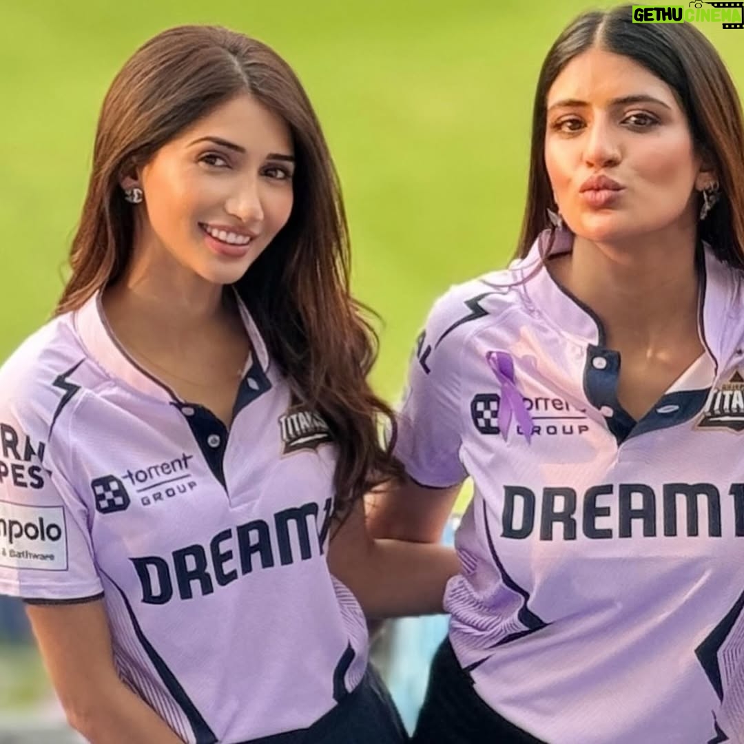 Shahneel Gill - 193.3K Likes - More than just a game last night 💜🎗️

#IPL2025 #GT