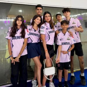 Shahneel Gill Instagram - More than just a game last night 💜🎗️

#IPL2025 #GT