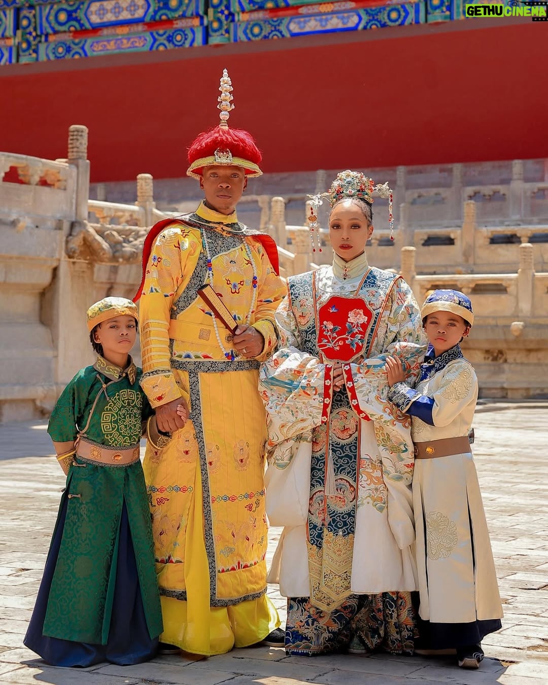 Shamari DeVoe - 22.7K Likes - In the heart of Beijing, surrounded by ancient empires, we stood where emperors once walked, not just dressed in history, but wrapped in legacy.

We are Black excellence draped in Qing Dynasty silk,
proving that wherever we go, our lineage walks with us. 
A moment for our sons to see themselves as royalty and 
a reminder that our roots run deeper than borders.
🇨🇳👑👣
•
#Beijing #DeVoeTed #China #DeVoeTwins
•
•
#BlackRoyalty #Legacy #GodDid #Travel #Family #CrownedInCulture #ForbiddenCity #GlobalRoyalty #WeAreTheDynasty #RoyalRootsRunDeep  #MelaninInMajesty #BlackExcellence #FamilyLegacy #USA #PhotoShoot