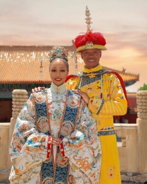 Shamari DeVoe Instagram - In the heart of Beijing, surrounded by ancient empires, we stood where emperors once walked, not just dressed in history, but wrapped in legacy.

We are Black excellence draped in Qing Dynasty silk,
proving that wherever we go, our lineage walks with us. 
A moment for our sons to see themselves as royalty and 
a reminder that our roots run deeper than borders.
🇨🇳👑👣
•
#Beijing #DeVoeTed #China #DeVoeTwins
•
•
#BlackRoyalty #Legacy #GodDid #Travel #Family #CrownedInCulture #ForbiddenCity #GlobalRoyalty #WeAreTheDynasty #RoyalRootsRunDeep  #MelaninInMajesty #BlackExcellence #FamilyLegacy #USA #PhotoShoot