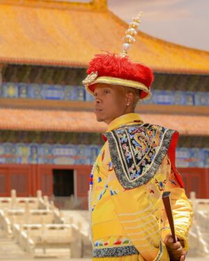 Shamari DeVoe Instagram - In the heart of Beijing, surrounded by ancient empires, we stood where emperors once walked, not just dressed in history, but wrapped in legacy.

We are Black excellence draped in Qing Dynasty silk,
proving that wherever we go, our lineage walks with us. 
A moment for our sons to see themselves as royalty and 
a reminder that our roots run deeper than borders.
🇨🇳👑👣
•
#Beijing #DeVoeTed #China #DeVoeTwins
•
•
#BlackRoyalty #Legacy #GodDid #Travel #Family #CrownedInCulture #ForbiddenCity #GlobalRoyalty #WeAreTheDynasty #RoyalRootsRunDeep  #MelaninInMajesty #BlackExcellence #FamilyLegacy #USA #PhotoShoot