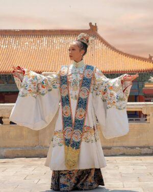Shamari DeVoe Instagram - In the heart of Beijing, surrounded by ancient empires, we stood where emperors once walked, not just dressed in history, but wrapped in legacy.

We are Black excellence draped in Qing Dynasty silk,
proving that wherever we go, our lineage walks with us. 
A moment for our sons to see themselves as royalty and 
a reminder that our roots run deeper than borders.
🇨🇳👑👣
•
#Beijing #DeVoeTed #China #DeVoeTwins
•
•
#BlackRoyalty #Legacy #GodDid #Travel #Family #CrownedInCulture #ForbiddenCity #GlobalRoyalty #WeAreTheDynasty #RoyalRootsRunDeep  #MelaninInMajesty #BlackExcellence #FamilyLegacy #USA #PhotoShoot