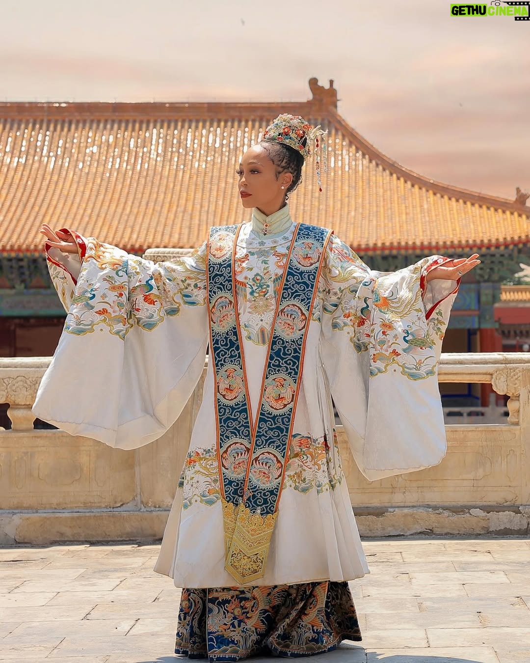Shamari DeVoe - 22.7K Likes - In the heart of Beijing, surrounded by ancient empires, we stood where emperors once walked, not just dressed in history, but wrapped in legacy.

We are Black excellence draped in Qing Dynasty silk,
proving that wherever we go, our lineage walks with us. 
A moment for our sons to see themselves as royalty and 
a reminder that our roots run deeper than borders.
🇨🇳👑👣
•
#Beijing #DeVoeTed #China #DeVoeTwins
•
•
#BlackRoyalty #Legacy #GodDid #Travel #Family #CrownedInCulture #ForbiddenCity #GlobalRoyalty #WeAreTheDynasty #RoyalRootsRunDeep  #MelaninInMajesty #BlackExcellence #FamilyLegacy #USA #PhotoShoot