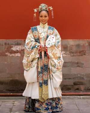 Shamari DeVoe Instagram - In the heart of Beijing, surrounded by ancient empires, we stood where emperors once walked, not just dressed in history, but wrapped in legacy.

We are Black excellence draped in Qing Dynasty silk,
proving that wherever we go, our lineage walks with us. 
A moment for our sons to see themselves as royalty and 
a reminder that our roots run deeper than borders.
🇨🇳👑👣
•
#Beijing #DeVoeTed #China #DeVoeTwins
•
•
#BlackRoyalty #Legacy #GodDid #Travel #Family #CrownedInCulture #ForbiddenCity #GlobalRoyalty #WeAreTheDynasty #RoyalRootsRunDeep  #MelaninInMajesty #BlackExcellence #FamilyLegacy #USA #PhotoShoot