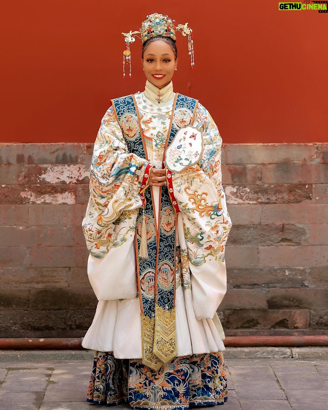Shamari DeVoe - 22.7K Likes - In the heart of Beijing, surrounded by ancient empires, we stood where emperors once walked, not just dressed in history, but wrapped in legacy.

We are Black excellence draped in Qing Dynasty silk,
proving that wherever we go, our lineage walks with us. 
A moment for our sons to see themselves as royalty and 
a reminder that our roots run deeper than borders.
🇨🇳👑👣
•
#Beijing #DeVoeTed #China #DeVoeTwins
•
•
#BlackRoyalty #Legacy #GodDid #Travel #Family #CrownedInCulture #ForbiddenCity #GlobalRoyalty #WeAreTheDynasty #RoyalRootsRunDeep  #MelaninInMajesty #BlackExcellence #FamilyLegacy #USA #PhotoShoot