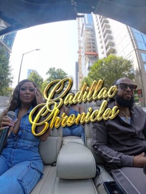 Shamari DeVoe Instagram - The amazing @official.blaque came through to @cadillacchroniclestv with some iconic classics 🔥 Their mics were totally live and they sound fantastic ✅ The energy of the whole experience was immaculate ✨ Super appreciative for the link up 🤝 They got to watch their legendary scene from Bring It On in the new @cadillac Escalade 💪