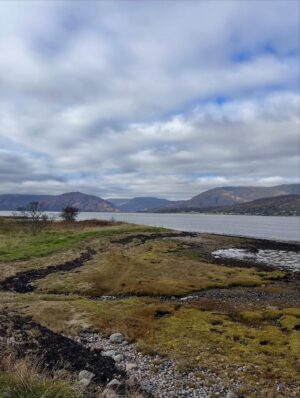 Shannon Elizabeth Instagram - Traveling through #Scotland & it's absolutely STUNNING! What a beautiful country!! 

Drove through Glencoe, Fort Williams & now in Fort Augustus looking for the Loch Ness monster. 🦕

Where shall I go today?? Time will tell. ✨

#travel #explorer #exploring #visitscotland