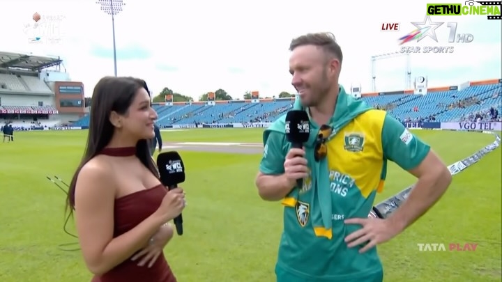 Shefali Bagga - 472.9K Likes - 🐐 What a player, PURE CLASS , another 💯 @abdevilliers17 
#abdvilliers #abd #cricket #shefalibagga #wcl