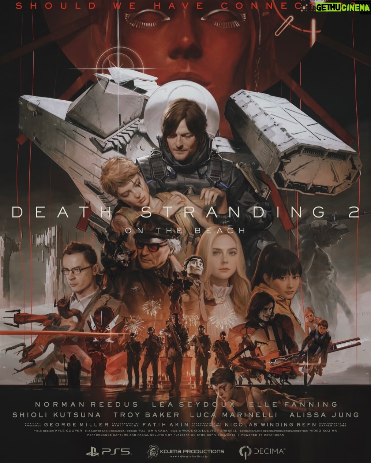 Shioli Kutsuna - 33.2K Likes - 3 year journey with @hideo_kojima &
@kojipro2015_official family. 秀夫監督の世界に参加できて、幸せです。有難うございます🥹 

#DEATHSTRANDING 2 ON THE BEACH out now🎮💝 みなさんゲームの中で会いましょ〜〜🐨🤰☔️🌈