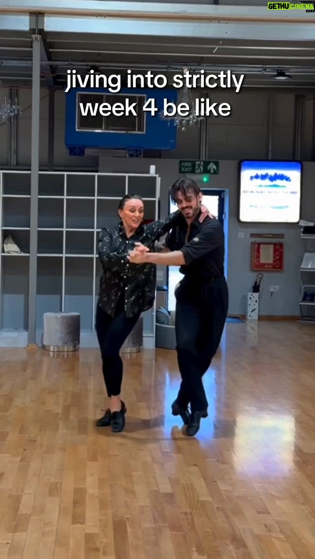 Shirley Ballas - 42.2K Likes - This is my pre show warmup btw 🫡 @bbcstrictly @giuseppenonnis 

#strictly #strictlycomedancing #jive #dance