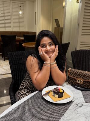 Shruthi Selvam Instagram - Here’s to turning 29’♥️ #12/07 
She bloomed from every breakdown. 
She rose from every ruin. 
HAPPY BIRTHDAY to the girl who is FINALLY CHOOSING HERSELF. ✨🦋 
#birthday #ootd #birthdaygirl