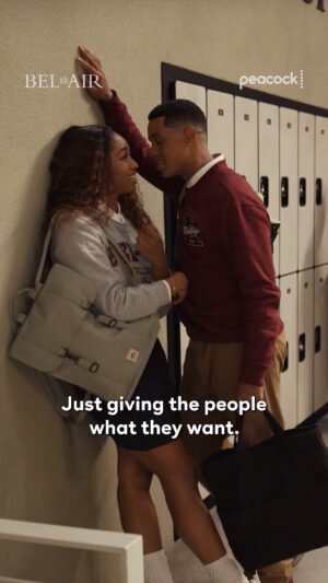 Simone Joy Jones Instagram - Senior year vibes 😅

The fourth and final season of #BelAir is streaming on Peacock.