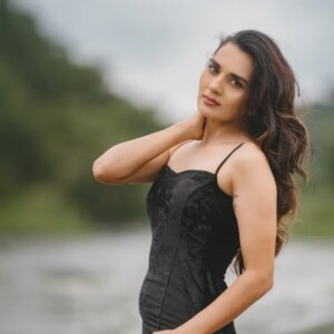 Sindhu Lokanath Instagram - Masakkali time🖤

DOP- @kuma__photography 
MUA- @makeup_by_harshitha_ 
Outfit-@udupu__
