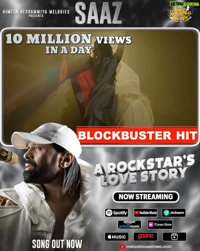 Sonia Kapur - 222.5K Likes - Jai MATADI let’s rock 🙏❤️ blockbuster 10 million views in a day for #Saaz , thanks for all the love @himeshreshammiyamelodies @soniakapoor06