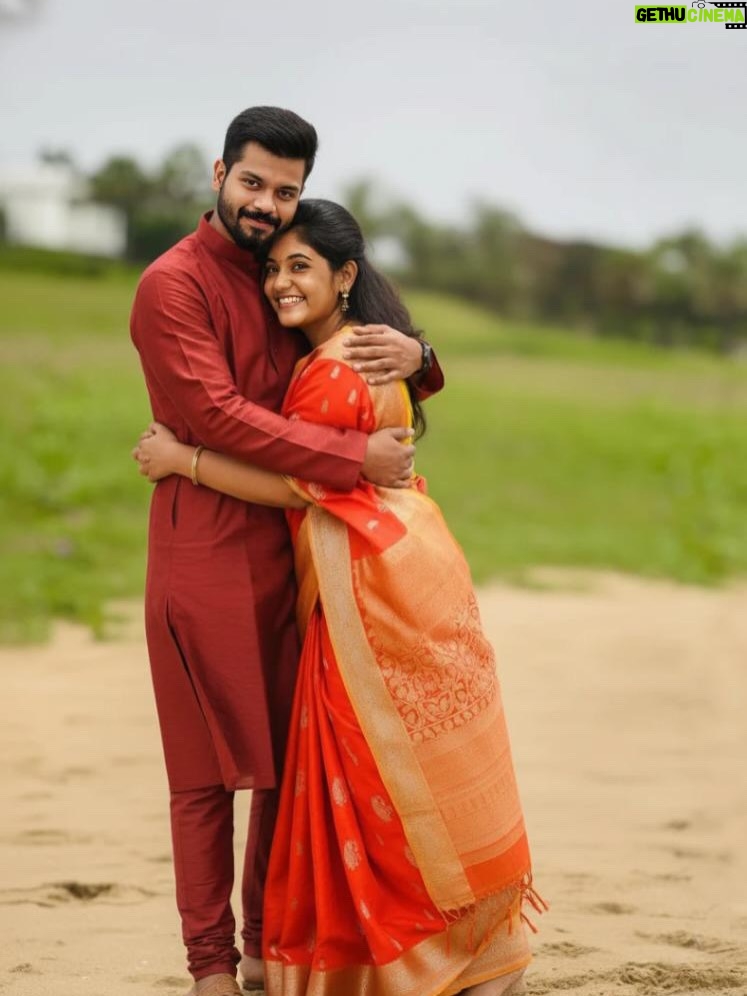 Sruthi Shanmuga Priya - 81.5K Likes - Though the current AI technologies look a bit dangerous and scary nowadays, this particular AI edit made my day and brought a huge smile on my face. Thanks to whoever had done this beautiful edit ❤️❤️ 

Forever yours ♾️🦋💯 @arvind__shekar
~ ARAVIND’s Sruthi ❤️
