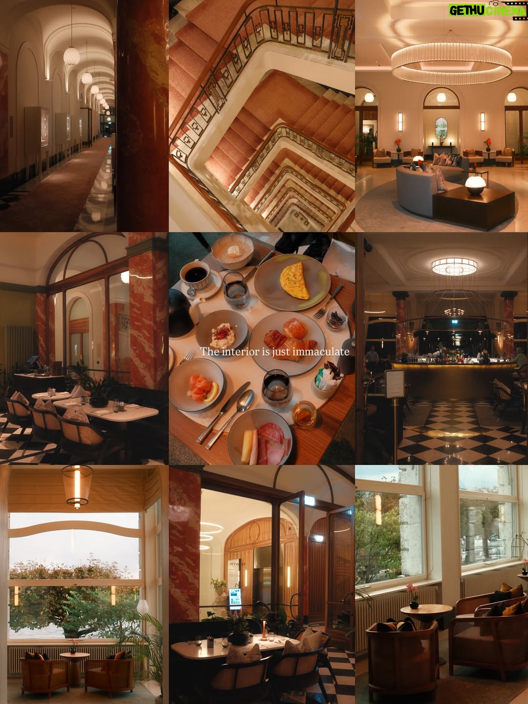 Stella Lee - 1.1K Likes - Staying at @mo_luzern is like traveling back in time but with the comfort of modern technology. Used to be Palace Luzern,  now it’s been rebranded as Mandarin Oriental Palace Luzern with rooms overlooking Lake Luzern. The hotel really knows how to treat their guests as if they’re home and the level of hospitality is just impeccable 

Would love to come back one day but for now, it’s been great ✨