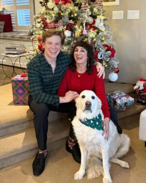 Steph Tolev Instagram - Merry Christmas from the most demented couple on the internet #merrychristmas #happyholidays #couplegoals