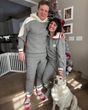 Steph Tolev Instagram - Merry Christmas from the most demented couple on the internet #merrychristmas #happyholidays #couplegoals
