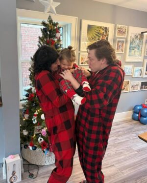 Steph Tolev Instagram - Merry Christmas from the most demented couple on the internet #merrychristmas #happyholidays #couplegoals