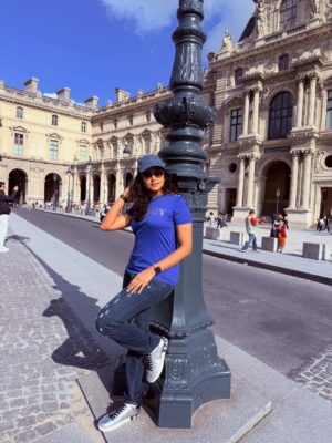 Subiksha Instagram - A little ‘bonjour’ goes a long way 💙
#paris