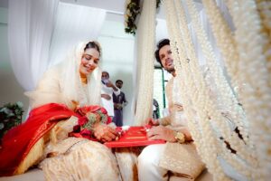 Sumaiya Shaikh Instagram - Alhamdulillah, for this day, this moment, and for the most beautiful chapter of my life beginning with you. ♥️ Allah ﷻ heard my duas long before I knew how they would be answered, and His plan was more perfect than I could have ever imagined. You are my greatest blessing, my safe place, and my companion in both dunya and, inshaAllah, Jannah. I thank Him for every prayer He accepted, every delay that was for my protection, and every step that led me to you. May Allah keep our hearts united in His love, fill our home with mercy, and make our journey together a source of endless barakah. @naeemsyedofficial ♥️ #thenswedding #naeemsumaiya #thegrandwedding 

Wearing:- @zarkash_official 
Nikah duppata:- @theclassic_bridals 
Nikha Nama:- @qubool_hai_wedcraft 
Captured by:- @_______krsna_______ 
Henna:- @mehendistudiogoa 
Nikah decor:- @u_z_a_i_r1209

#NaeemSummiWedding
#shaikhsesyedtak
#naeemsumaiya 
#NSWedding
#SyedShaikhSaga
#FilmyLoveStory
#7YearsStrong
#BollywoodApproved
#LegallyPyaarMein 🥹💘
#NaeemSyedofficial #sumaiyashaikhofficial