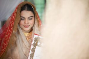 Sumaiya Shaikh Instagram - Alhamdulillah, for this day, this moment, and for the most beautiful chapter of my life beginning with you. ♥️ Allah ﷻ heard my duas long before I knew how they would be answered, and His plan was more perfect than I could have ever imagined. You are my greatest blessing, my safe place, and my companion in both dunya and, inshaAllah, Jannah. I thank Him for every prayer He accepted, every delay that was for my protection, and every step that led me to you. May Allah keep our hearts united in His love, fill our home with mercy, and make our journey together a source of endless barakah. @naeemsyedofficial ♥️ #thenswedding #naeemsumaiya #thegrandwedding 

Wearing:- @zarkash_official 
Nikah duppata:- @theclassic_bridals 
Nikha Nama:- @qubool_hai_wedcraft 
Captured by:- @_______krsna_______ 
Henna:- @mehendistudiogoa 
Nikah decor:- @u_z_a_i_r1209

#NaeemSummiWedding
#shaikhsesyedtak
#naeemsumaiya 
#NSWedding
#SyedShaikhSaga
#FilmyLoveStory
#7YearsStrong
#BollywoodApproved
#LegallyPyaarMein 🥹💘
#NaeemSyedofficial #sumaiyashaikhofficial