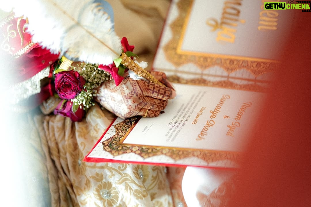 Sumaiya Shaikh - 7.9K Likes - Alhamdulillah, for this day, this moment, and for the most beautiful chapter of my life beginning with you. ♥️ Allah ﷻ heard my duas long before I knew how they would be answered, and His plan was more perfect than I could have ever imagined. You are my greatest blessing, my safe place, and my companion in both dunya and, inshaAllah, Jannah. I thank Him for every prayer He accepted, every delay that was for my protection, and every step that led me to you. May Allah keep our hearts united in His love, fill our home with mercy, and make our journey together a source of endless barakah. @naeemsyedofficial ♥️ #thenswedding #naeemsumaiya #thegrandwedding 

Wearing:- @zarkash_official 
Nikah duppata:- @theclassic_bridals 
Nikha Nama:- @qubool_hai_wedcraft 
Captured by:- @_______krsna_______ 
Henna:- @mehendistudiogoa 
Nikah decor:- @u_z_a_i_r1209

#NaeemSummiWedding
#shaikhsesyedtak
#naeemsumaiya 
#NSWedding
#SyedShaikhSaga
#FilmyLoveStory
#7YearsStrong
#BollywoodApproved
#LegallyPyaarMein 🥹💘
#NaeemSyedofficial #sumaiyashaikhofficial