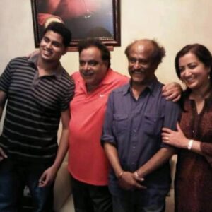 Sumalatha Instagram - To a man who has countless milestones and innumerable fans , success beyond imagination and humility that is rare , the most down to earth superstar I have ever seen
@rajinikanth

Wishing our beloved #Superstar #Rajinikanth a very happy 75th birthday! 🎉✨
I feel truly blessed and proud to have witnessed the beautiful bond of friendship between Ambareesh and Rajinikanth over the years.
Apart from being a dear friend to Ambareesh, I’ve also had the honour of working alongside Rajinikanth as his co-star in a couple of films — memories I cherish deeply.
To someone who has always been like family to us, I pray for abundant health, long life, and endless happiness.
May God continue to shower His choicest blessings on him. ❤️🙏

Happy 75th Birthday! 🌟

#HappyBirthdayRajinikanth #SuperstarRajinikanth #Thalaiva75 #Rajinikanth #Legend #Thalaivar #Ambareesh #Friendship #Gratitude #Blessings #FilmFamily