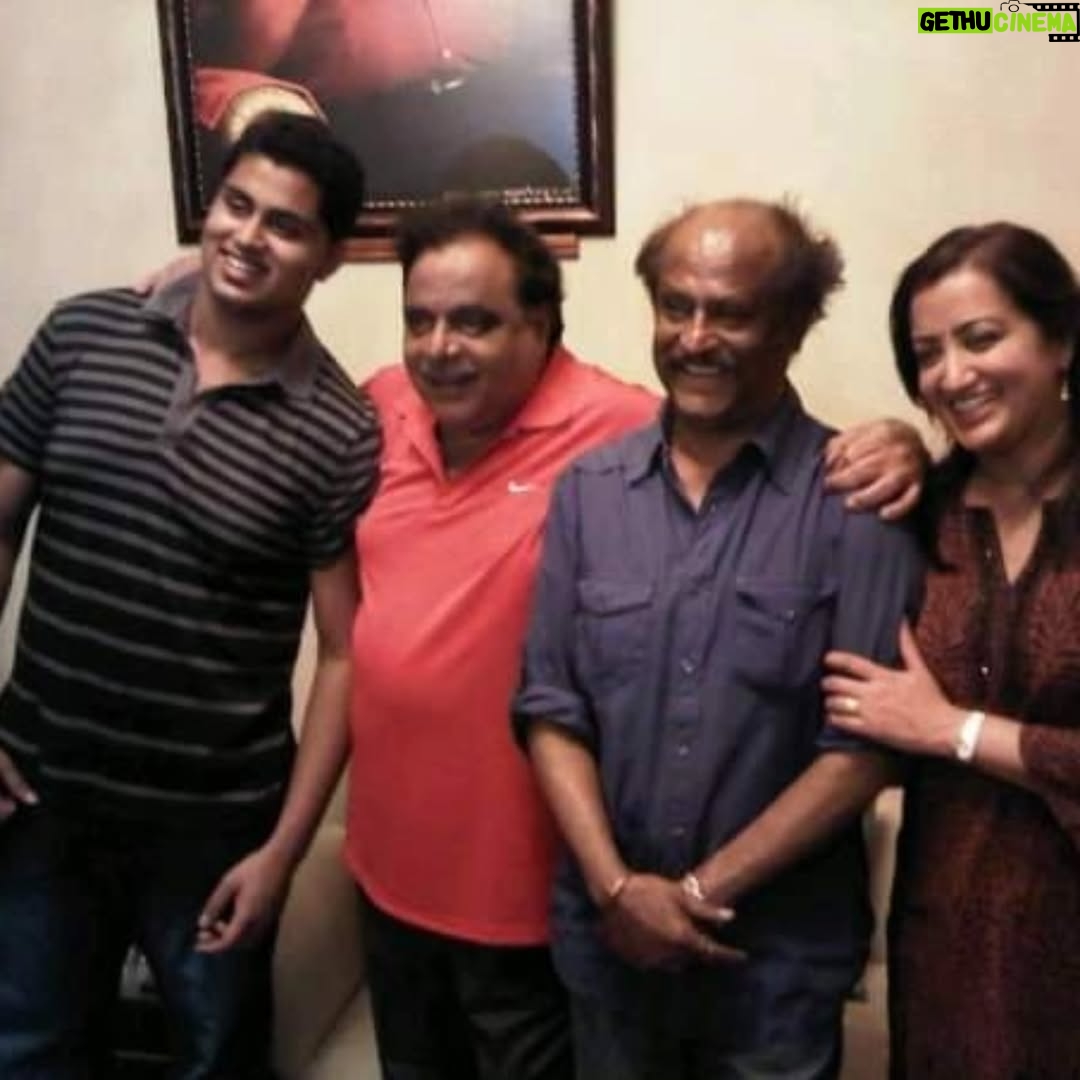 Sumalatha - 64.7K Likes - To a man who has countless milestones and innumerable fans , success beyond imagination and humility that is rare , the most down to earth superstar I have ever seen
@rajinikanth

Wishing our beloved #Superstar #Rajinikanth a very happy 75th birthday! 🎉✨
I feel truly blessed and proud to have witnessed the beautiful bond of friendship between Ambareesh and Rajinikanth over the years.
Apart from being a dear friend to Ambareesh, I’ve also had the honour of working alongside Rajinikanth as his co-star in a couple of films — memories I cherish deeply.
To someone who has always been like family to us, I pray for abundant health, long life, and endless happiness.
May God continue to shower His choicest blessings on him. ❤️🙏

Happy 75th Birthday! 🌟

#HappyBirthdayRajinikanth #SuperstarRajinikanth #Thalaiva75 #Rajinikanth #Legend #Thalaivar #Ambareesh #Friendship #Gratitude #Blessings #FilmFamily