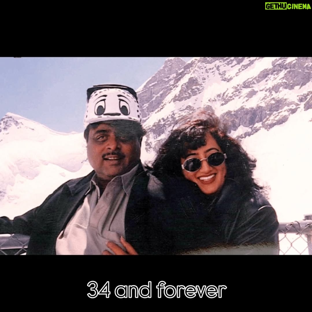 Sumalatha - 126.8K Likes - My dearest A
Today, as we mark 34 years of our journey together, my heart overflows with love and memories of you. Though you're no longer by my side, your presence remains eternal in my heart. Your love, laughter, and legacy continue to inspire me every day.

Seven years may have passed since you left us, but the memories we created together remain vivid and cherished. I'm grateful for the time we shared, the dreams we chased, and the love we nurtured.

Your absence is deeply felt, especially on days like today, but I'm comforted by the knowledge that you're watching over me from above. I miss you more than words can express, but I'm grateful for the beautiful life we built together.

Forever in my heart, my love.