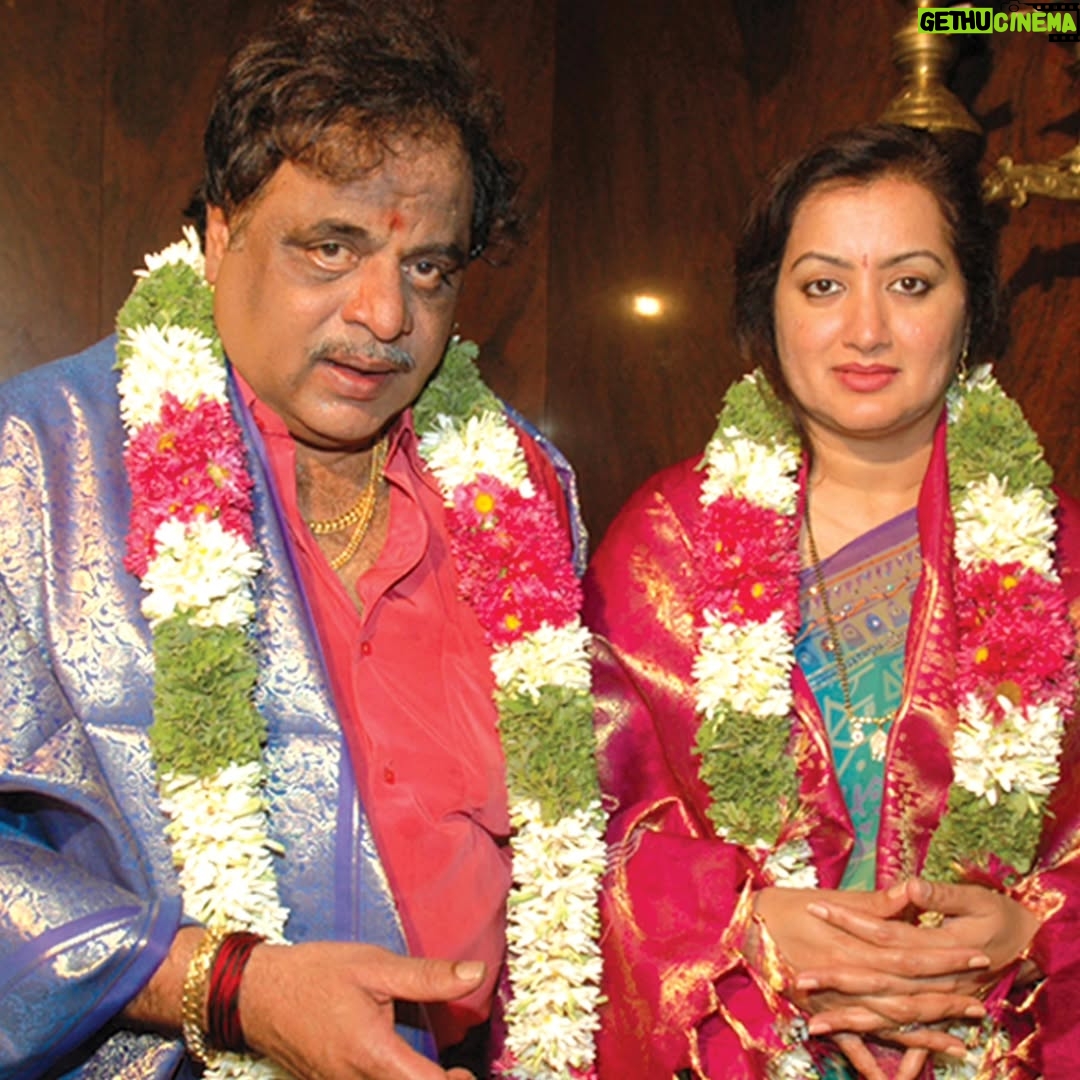 Sumalatha - 126.8K Likes - My dearest A
Today, as we mark 34 years of our journey together, my heart overflows with love and memories of you. Though you're no longer by my side, your presence remains eternal in my heart. Your love, laughter, and legacy continue to inspire me every day.

Seven years may have passed since you left us, but the memories we created together remain vivid and cherished. I'm grateful for the time we shared, the dreams we chased, and the love we nurtured.

Your absence is deeply felt, especially on days like today, but I'm comforted by the knowledge that you're watching over me from above. I miss you more than words can express, but I'm grateful for the beautiful life we built together.

Forever in my heart, my love.