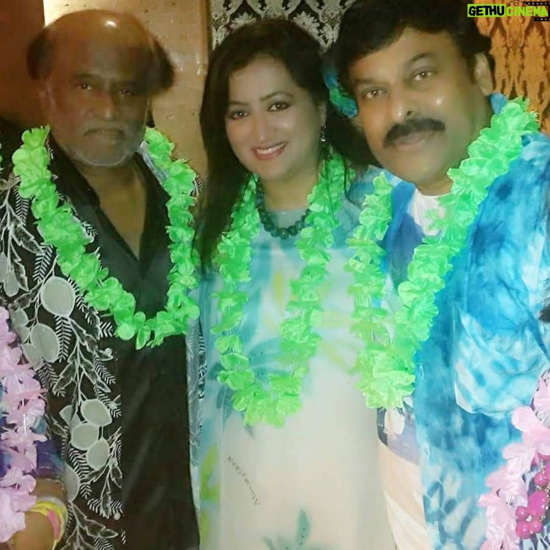 Sumalatha - 64.7K Likes - To a man who has countless milestones and innumerable fans , success beyond imagination and humility that is rare , the most down to earth superstar I have ever seen
@rajinikanth

Wishing our beloved #Superstar #Rajinikanth a very happy 75th birthday! 🎉✨
I feel truly blessed and proud to have witnessed the beautiful bond of friendship between Ambareesh and Rajinikanth over the years.
Apart from being a dear friend to Ambareesh, I’ve also had the honour of working alongside Rajinikanth as his co-star in a couple of films — memories I cherish deeply.
To someone who has always been like family to us, I pray for abundant health, long life, and endless happiness.
May God continue to shower His choicest blessings on him. ❤️🙏

Happy 75th Birthday! 🌟

#HappyBirthdayRajinikanth #SuperstarRajinikanth #Thalaiva75 #Rajinikanth #Legend #Thalaivar #Ambareesh #Friendship #Gratitude #Blessings #FilmFamily