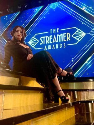 Sweet Anita Instagram - Had a blast at The Streamer Awards ♥️