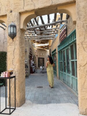 Swetha Venugopal Instagram - Walking through Al Seef felt truly special. Every little shop had its own charm and the entire place carried the soul of old Dubai. From the vintage stores to the earthy textures of the buildings, it felt like stepping back in time and seeing how the city once was. The cafes  tucked away in quiet corners made the experience even better, giving you a moment to slow down and just take it all in. It was calm, beautiful, and full of character. Such a lovely way to experience Dubai’s heritage and culture. I genuinely enjoyed every moment.

#AlSeefDubai #DubaiDiaries #OldDubai @dubai  @visit.dubai DubaiHeritage TravelDubai DubaiVibes WanderDubai TravelMoments ExploreDubai VintageVibes DubaiCulture TravelExperience DubaiAesthetic