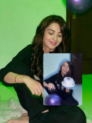 Syeda Tuba Anwar Instagram - WHO did this?? 😂♥️🤭 #prebirthday