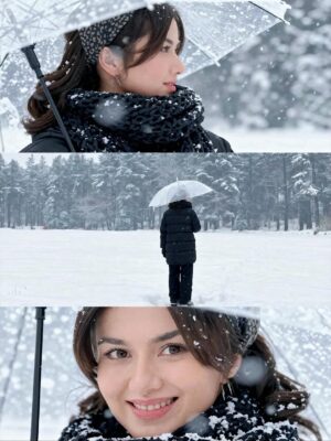 Syeda Tuba Anwar Instagram - Lived the AI dream in real life ❄️✨
Which ones your fav?