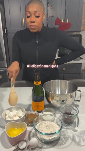 Symone Sanders Instagram - The #HolidayShenanigans started early. I think I did alright!