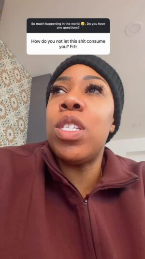 Symone Sanders Instagram - I got a couple questions during my IG story Q&A. I thought I’d share one of the answers here.