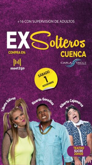 Tábata Gálvez Instagram - El show de Cuenca fue un éxito 🎭
Gracias we love burgers por acompañarnos con tanto sabor en cada ensayo. ¡Simplemente deliciosas! 😋🍔❤️
#ExSolteros #WeLoveBurger #TeatroCuenca #ComediaEnVivo #FoodLovers #Cuenca